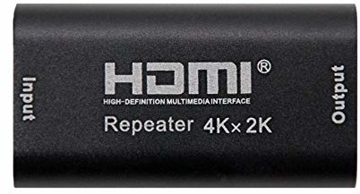 NANOCABLE Nanocable 10.15.1201  HDMI V1.4b repeater adapter do 4 K x 2 K 24 Hz (297 MHz), wideo 3D (1080p i 1080i), A/H-A/H, żeński, czarny 10.15.1201