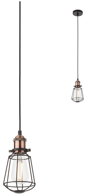 Redo Redo 01-1301 - Żyrandol na lince THARU 1xE27/42W/230V