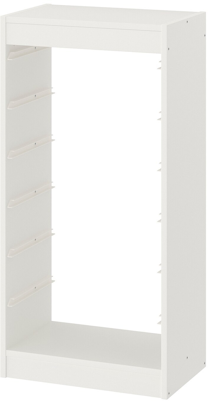 Ikea TROFAST, 46x30x94 cm, biała rama
