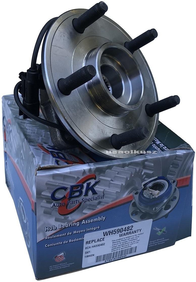 CBK Piasta przednia Jeep Wrangler JK 2011 HA590482