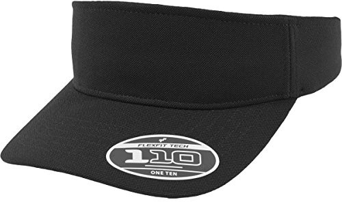 FlexFit 110 Visor parasol czapki czarny jeden rozmiar 8110_black_One Size