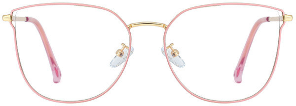 Stylion Okulary kocie do komputera damskie z filtrem BLUE Light zerówki 2555C