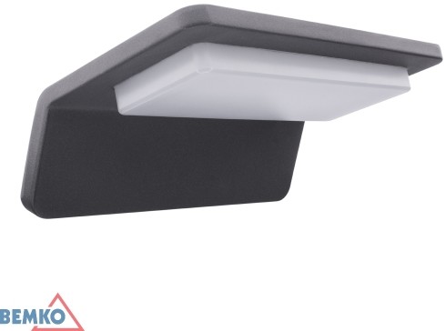 Bemko Oprawa-elewacyjna-VALANT-13w-4000k-1100lm-ip65-120x80mm-numer-grafit C25-EL1-N-013GR-4K