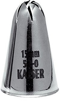 Kaiser Forma do pieczenia rozeta tuleja mały ze stali nierdzewnej 662510 2300662510