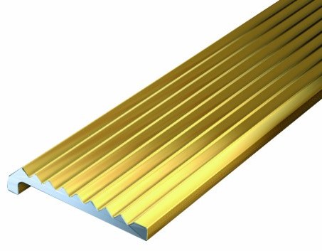 GAH-Alberts Profil ochronny krawędzi schodów, aluminium, 1000 X 23 X 6,3 MM (476960)