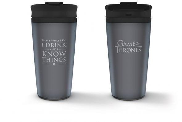 Pyramid Posters Game of Thrones I Drink And I Know Things - kubek podróżny MTM25358