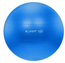 Lifefit Piłka gimnastyczna ANTI-BURST 55 cm Niebieski