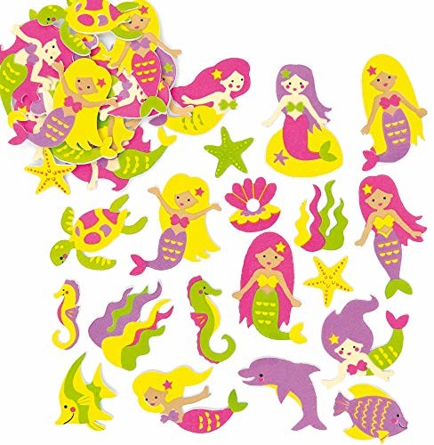 Baker Ross Baker Ross AF442 naklejki z gumy porowatej 