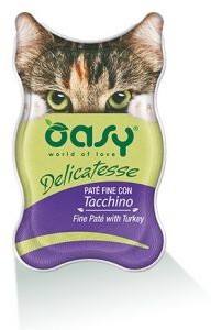 Oasy Oasy Kot Delicatesse Pate Indyk 85g