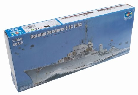 Trumpeter 05323 zestaw do budowy modelu German eskortowy z-43, 1944