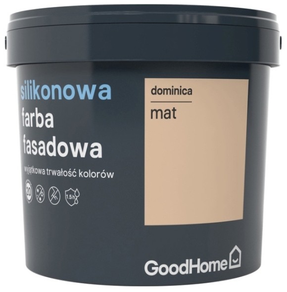 GoodHome Farba elewacyjna GoodHome Premium Dominica 5 l H17178-5L