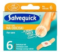 Salvequick Salvequick, Foot Care, plastry na odciski, 6 szt.