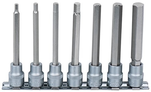 KS Tools Szyna ' 922.3897 de 7 douilles śrubokręt Long 6-kątny 3/8 4  12 MM