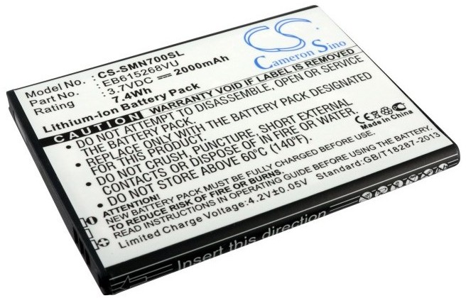 Zdjęcia - Bateria do telefonu CameronSino Samsung Galaxy Note / EB615268VU 2000mAh 7.40Wh Li-Ion 3.7V  (Cameron Sino)