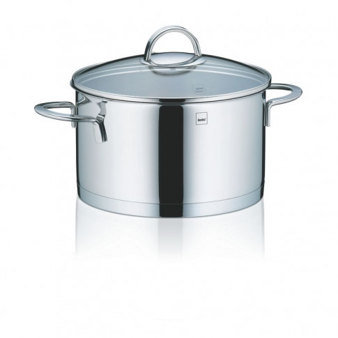 Kela STALOWY GARNEK Z POKRYWKĄ CAILIN INDUKCJA 3,5 L 20 CM FREEFORM KE-10959
