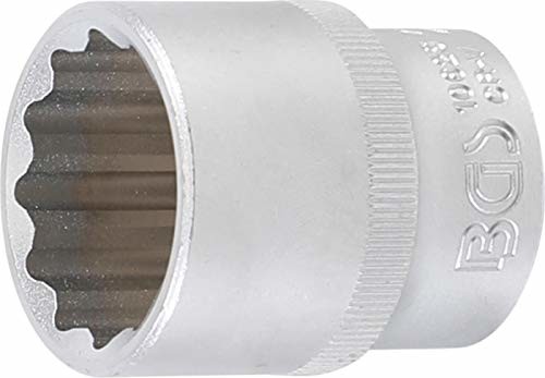 BGS 10626 | wkładka klucza nasadowego dwunastokąt | 12,5 mm (1/2 cala) | SW 26 mm