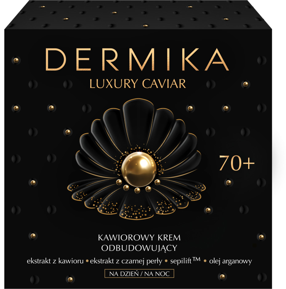 Dermika Luxury Caviar 70+ kawiorowy krem odbudowujący na dzień i noc 50ml 105199-uniw