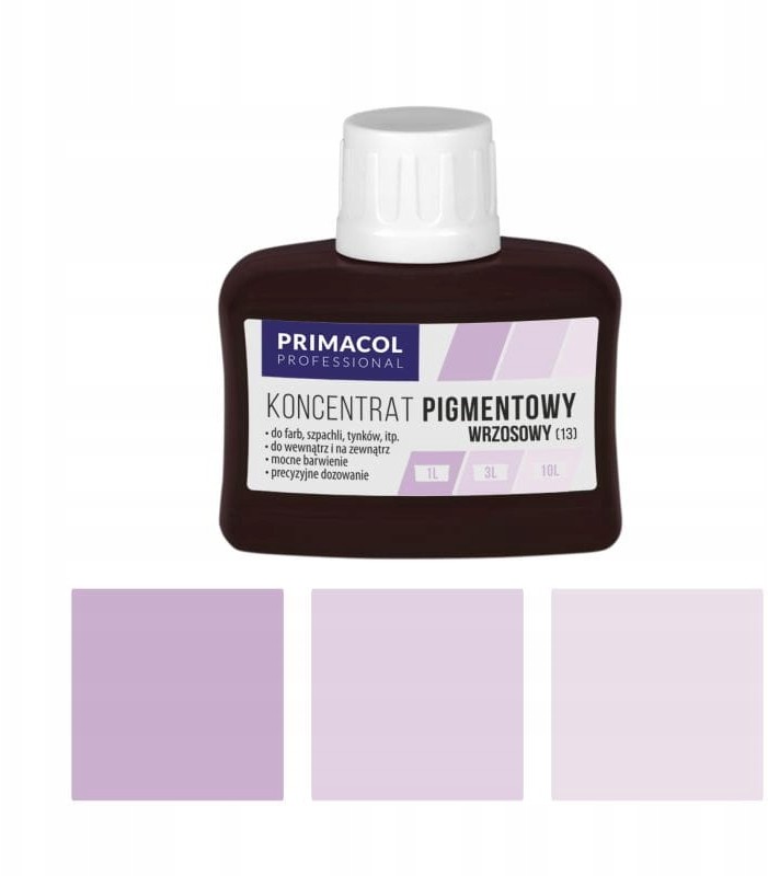 Primacol pigment do farb i tynków 80ml wrzosowy