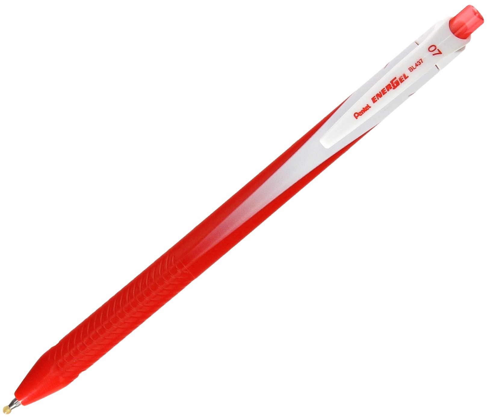 Pentel Pióro kulkowe automatyczne 0.7mm czerwone Energel BL437