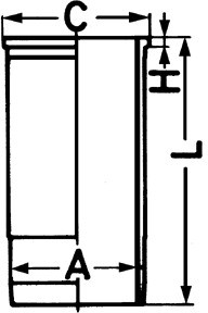 KOLBENSCHMIDT Tuleja cylindrowa KOLBENSCHMIDT 89816110