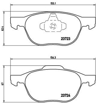 BREMBO P 24 061X P 24 061X