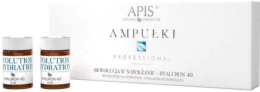 Apis Ampułki rewolucja w nawilżaniu Hyaluron 4D 5x5ml 95043-uniw