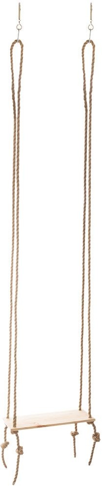 Emako Huśtawka ogrodowa drewniana do ogrodu i pokoju dziecięcego wysokość 220 cm 158526