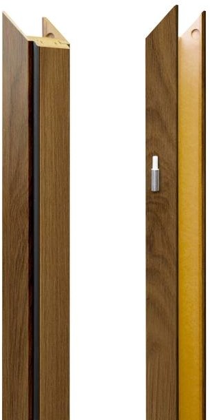Baza ościeżnicy regulowana 100-140 mm prawa orzech premium RBAWNF000003
