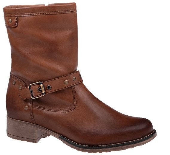 Kornecki VERONII Botki VERONII 3297 Brązowe ocieplane Kozaki 3291