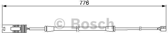 Bosch Zestyk ostrzegający o zużyciu okładzin hamulcowych przód 1 987 474 925