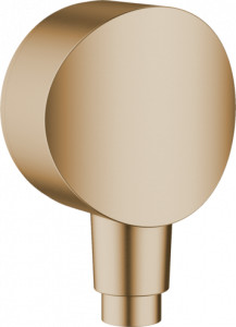 Hansgrohe 26453140 FixFit Przyłącze węża S z zaworem zwrotnym i złączem z tworzywa