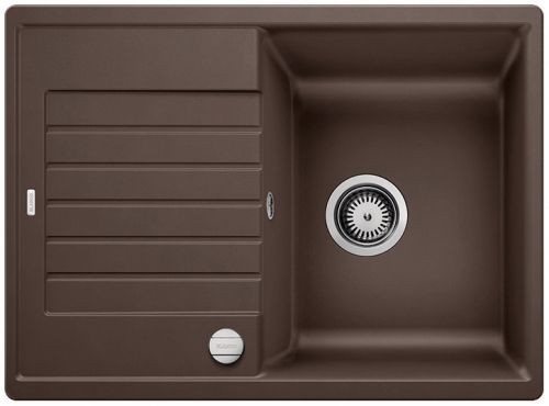 Blanco ZIA 45 S Compact Silgranit PuraDur Kawowy odwracalny, korek auto. (524720)