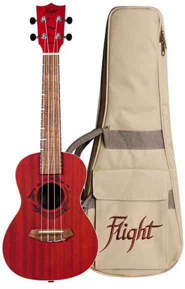 Flight FLIGHT DUC380 CORAL - UKULELE KONCERTOWE