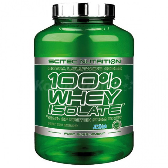 Scitec 100% whey isolate 2000g chocolate (728633102433)