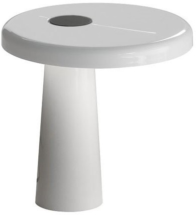 Martinelli Luce martinelli Luce 824/BI Hoop lampa stołowa, aluminium/metakrylan metylu Biały 824/BI