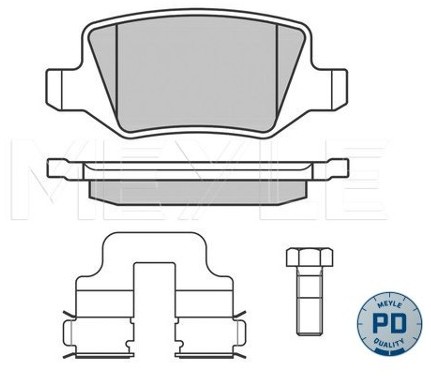 Wulf Gaertner Autoparts Zestaw klocków hamulcowych, hamulce tarczowe Wulf Gaertner Autoparts 025 231 3814/PD