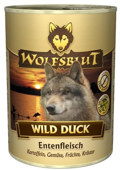 Фото - Корм для собак Wolfsblut Dog Wild Duck puszka 395g