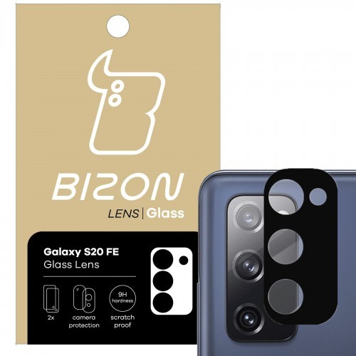 Bizon Szkło na aparat Bizon Glass Lens dla Galaxy S20 FE, 2 sztuki 5903896181349