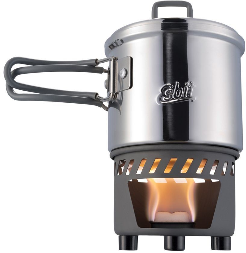 Esbit Zestaw do gotowania Solid Fuel Cookset Stainless Steel 4260149871503
