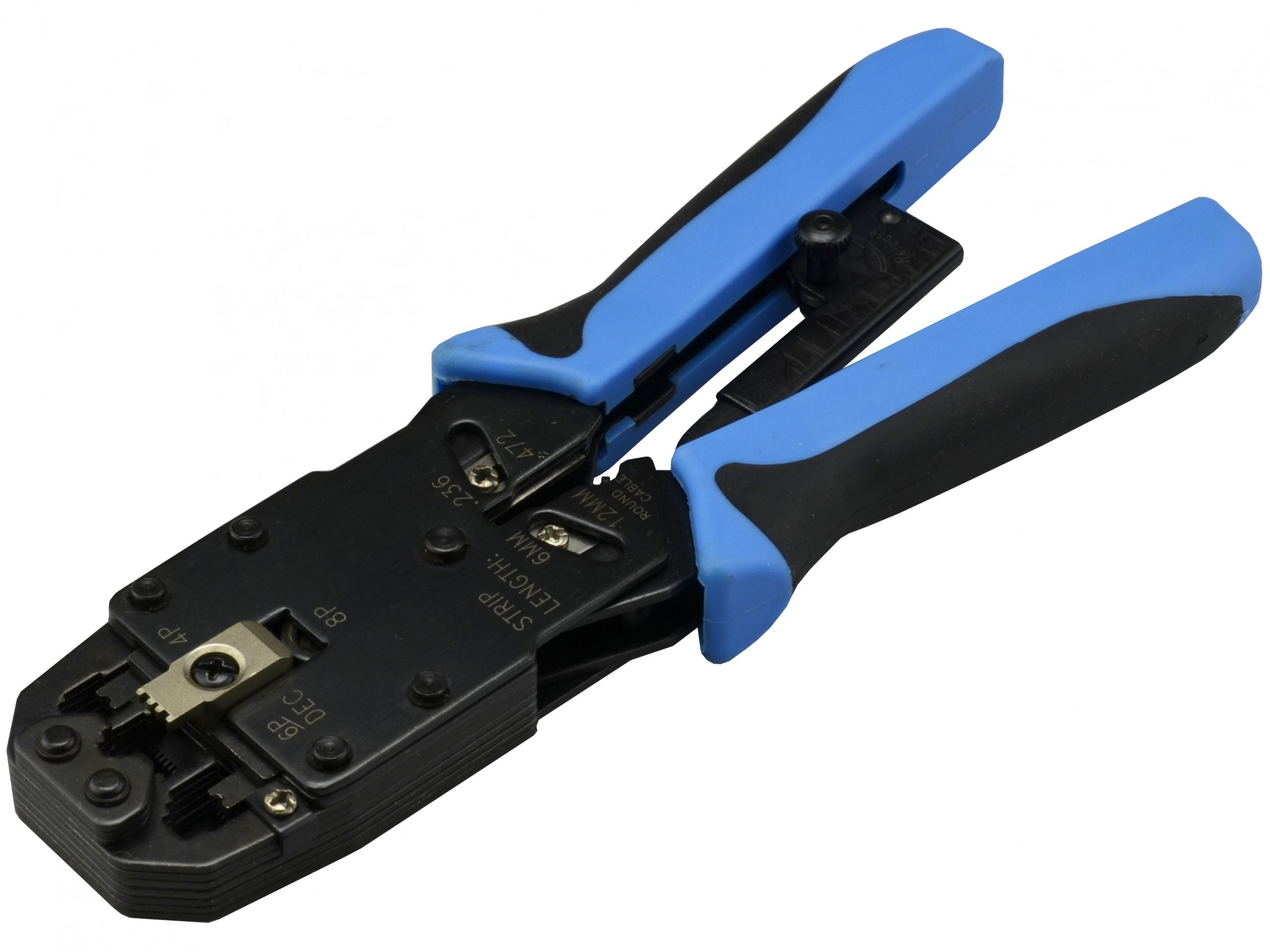 Neku Zaciskarka wtyków RJ45 RJ12 RJ11 RJ14 czołowa