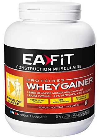 Eafit eafit gainer serwatkowym kolor czekoladowy Poudre 750 G RPV0000811