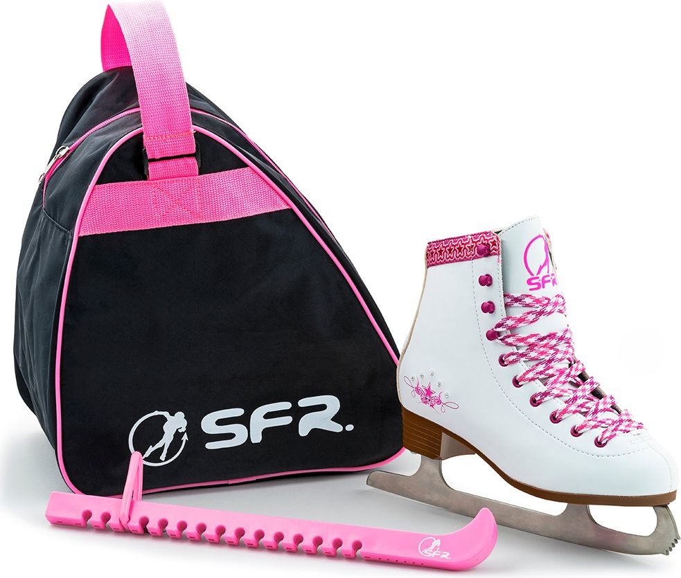 SFR SFR Łyżwy dziecięce Junior Ice Skate Pack białe r 33 17994