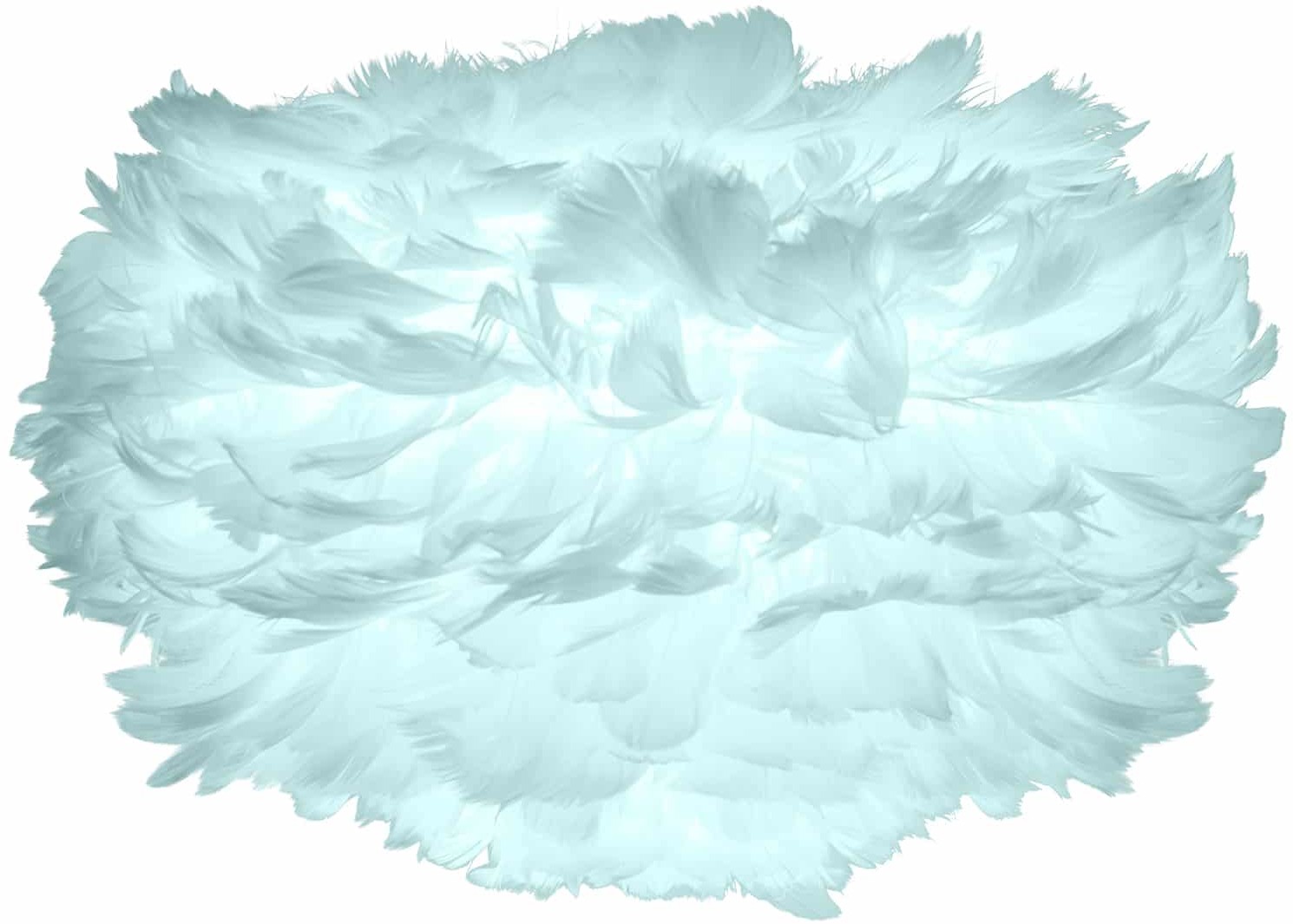 EOS MINI - Abażur z piór 35cm 02046