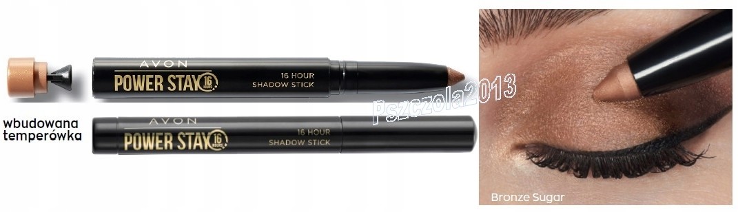 Avon Cień powiek w kredce 16 godzin Bronze Sugar