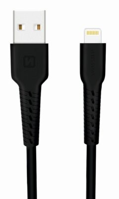 SWISSTEN Kabel USB Lightning SWISSTEN 1 m Czarny 71505540