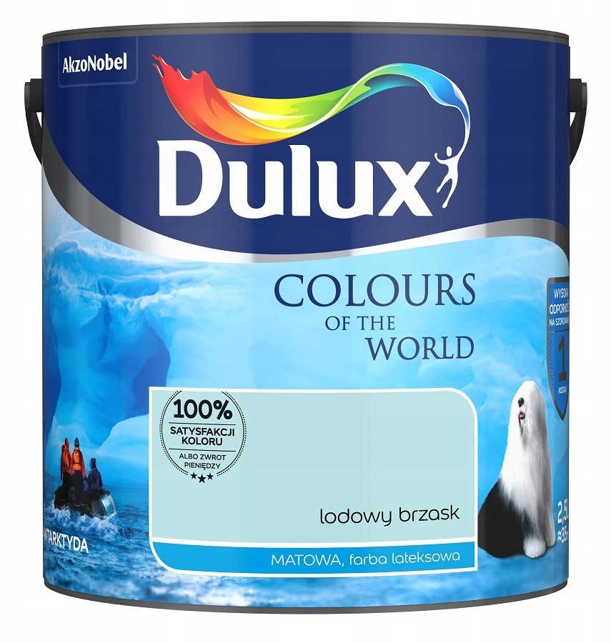 Dulux Farba Dulux Kolory Świata- lodowy brzask, 2.5l