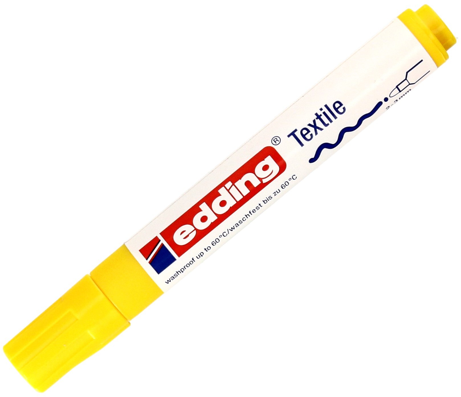 Edding Marker do tkanin 2.0-3.0mm żółty okrągły 4500