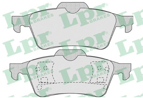 LPR Klocki hamulcowe - komplet 05P815