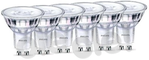 Philips LED Reflektor punktowy 3,8 W 50 W GU10 6 szt 929002065733