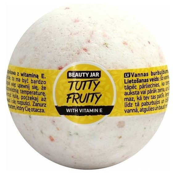 Beauty Jar Beauty Jar TUTTY FRUITY Kula do kąpieli 150g